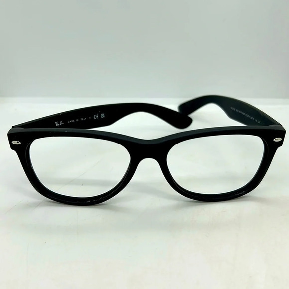 Ray Ban NEW WAYFARER RB2132 Unisex Eyeglasses Frames RXable. Matte Black. NWOT - Picture 1 of 7